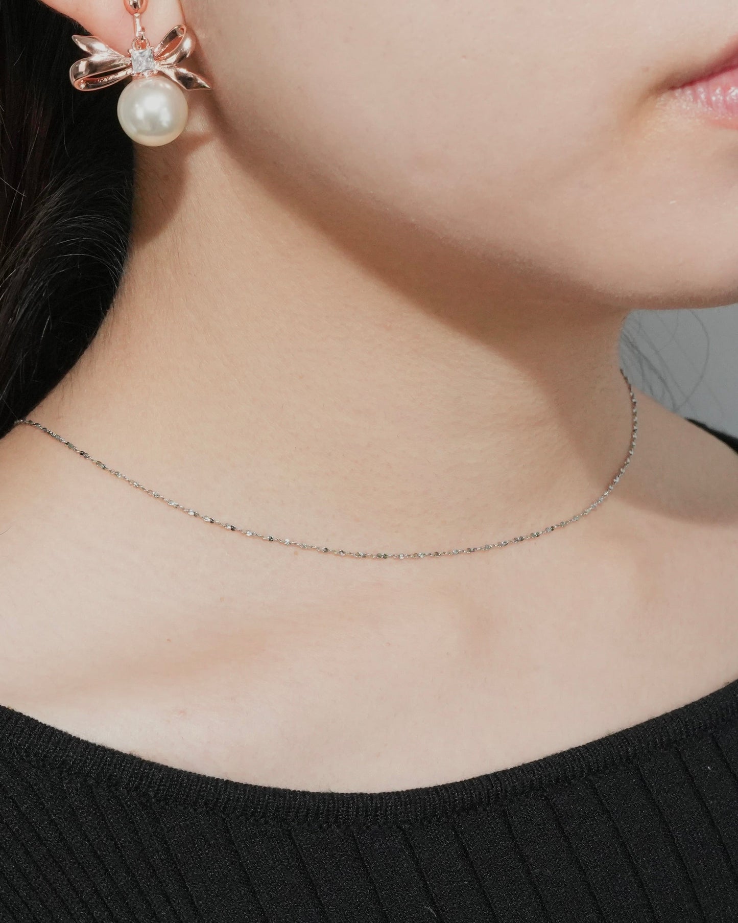 holy glow stainless necklace