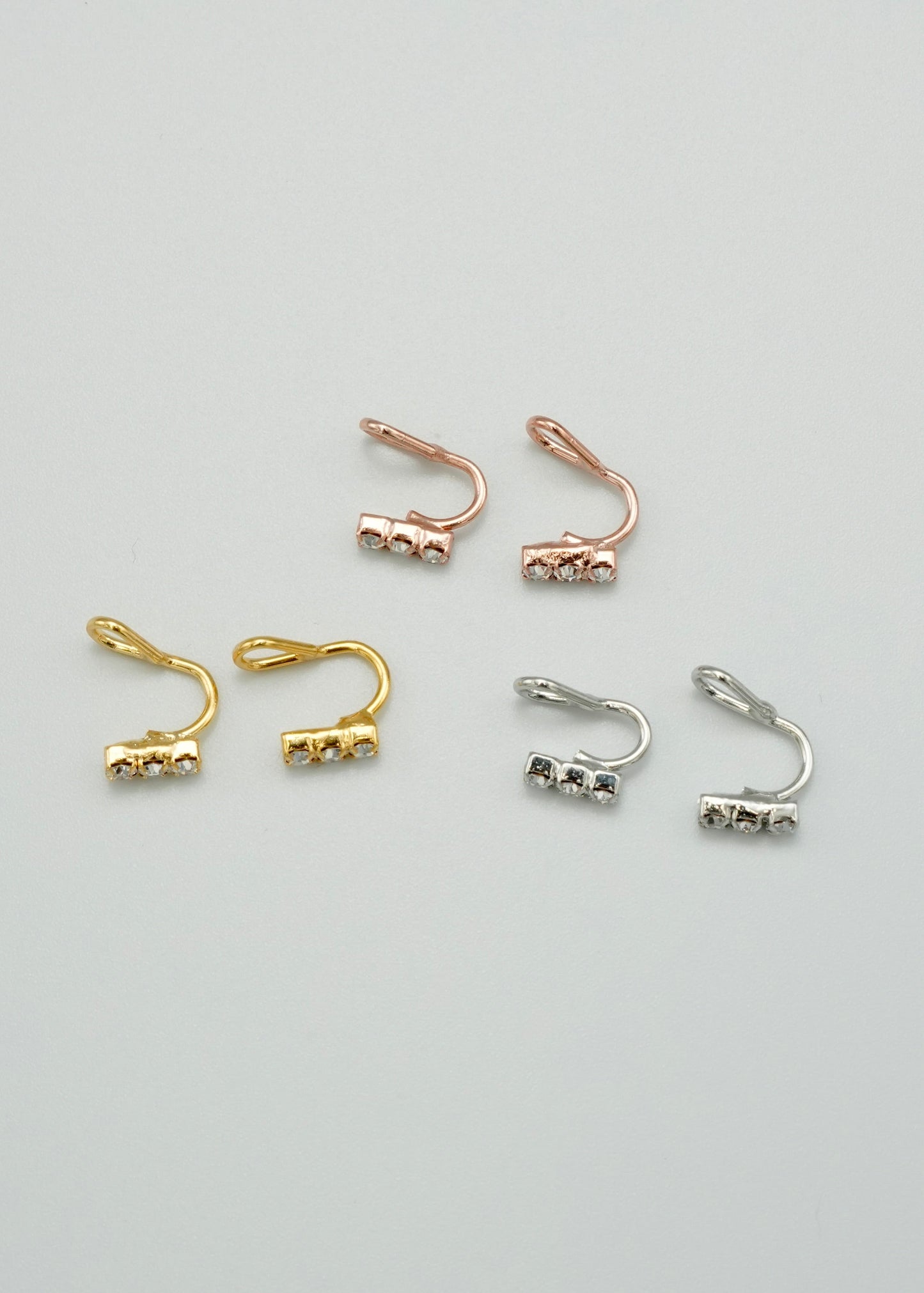 triple zir ear cuff & earring