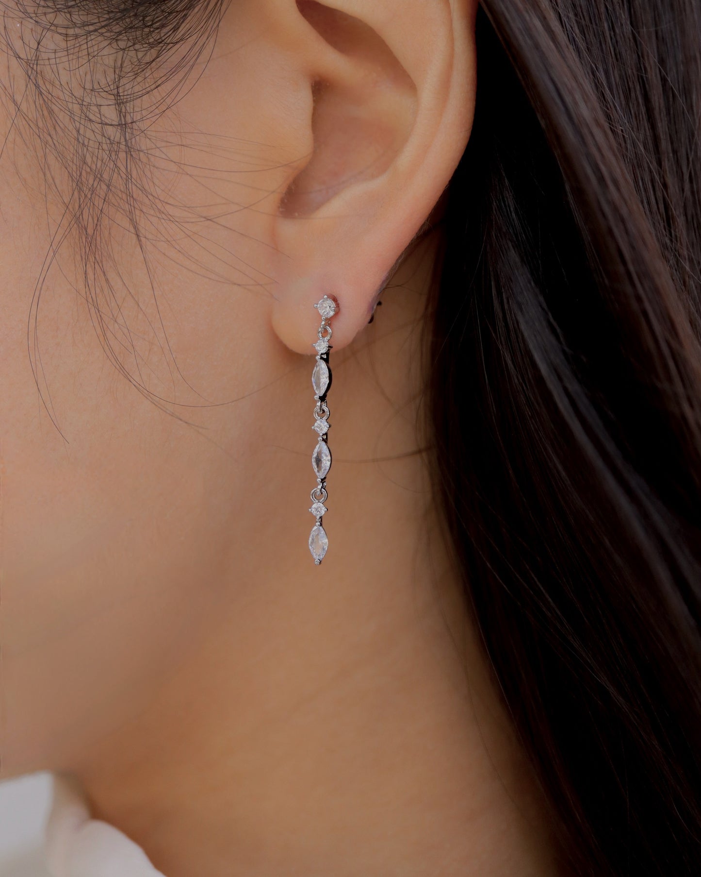 zir line pierce & earring