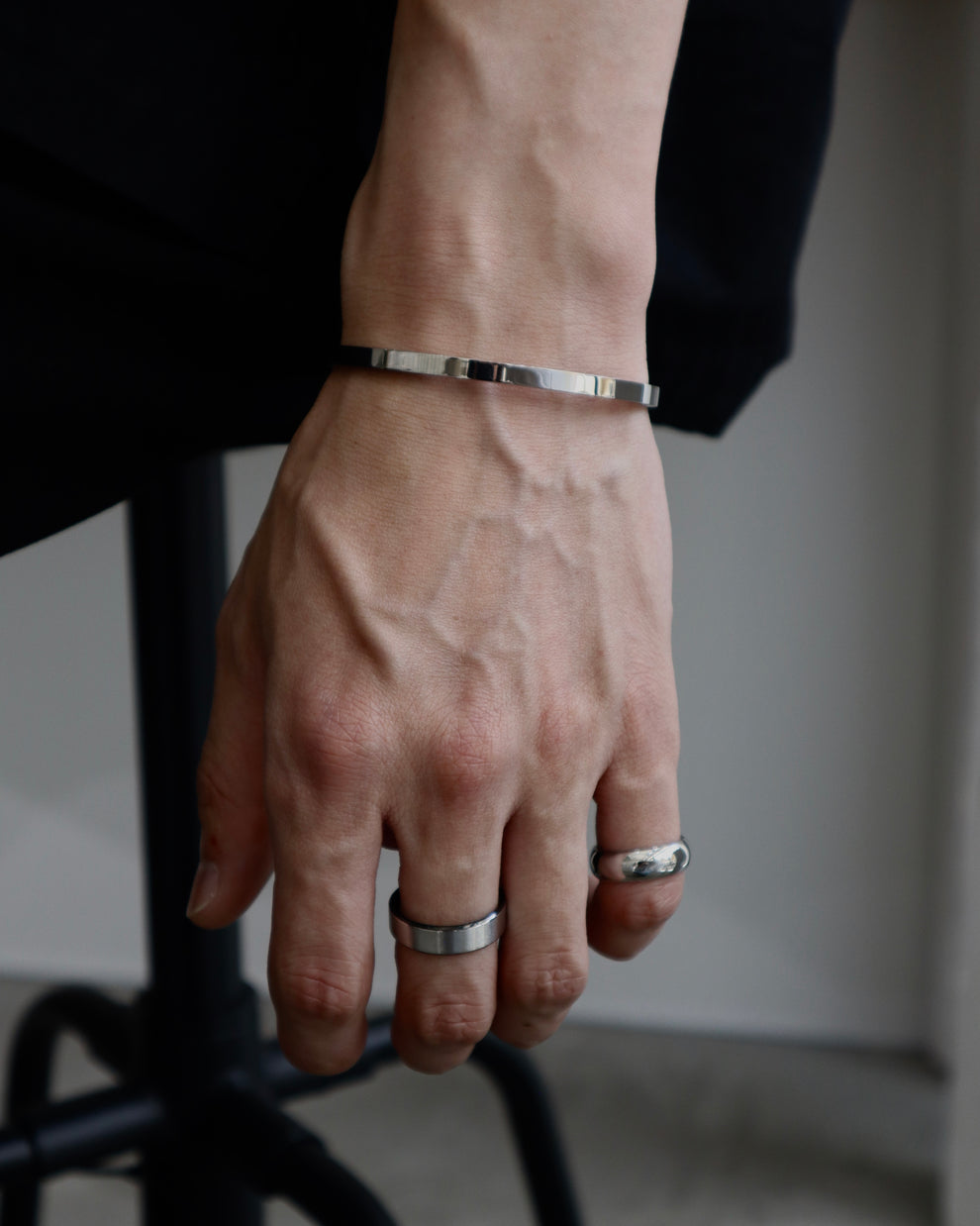 black outline stainless ring（stainless steel）