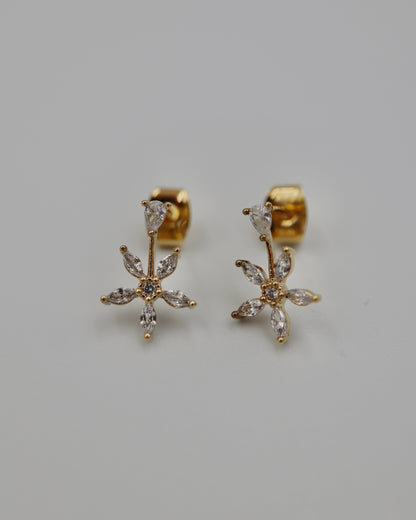 zir fleur pierce & earring
