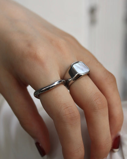 loose curved stainless ring（stainless steel）