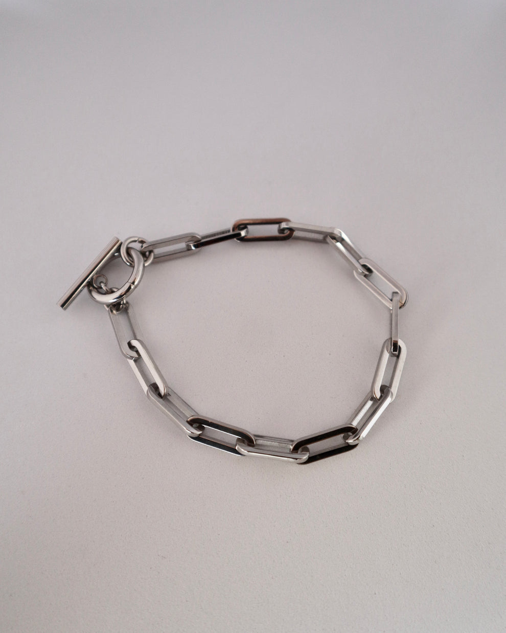 lock chain stainless bracelet（stainless steel）
