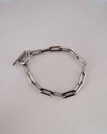 lock chain stainless bracelet（stainless steel）