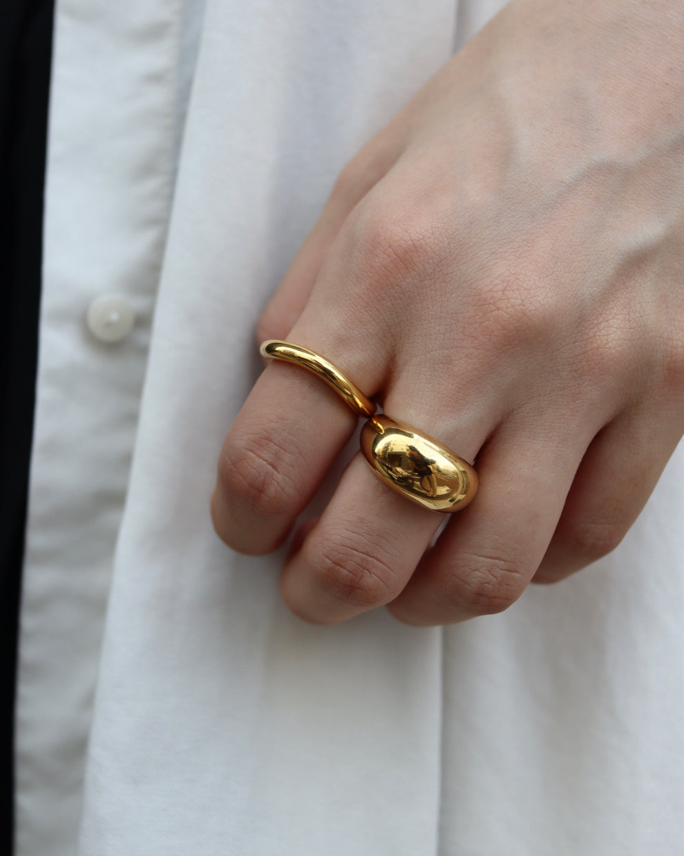 loose curved stainless ring（stainless steel）