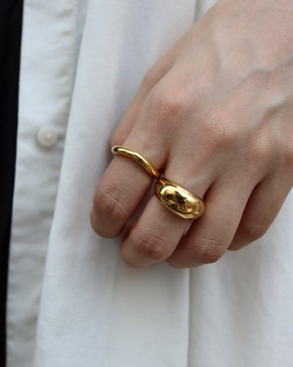 loose curved stainless ring（stainless steel）