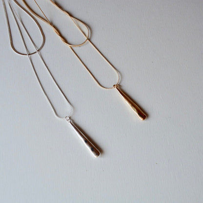double twig necklace