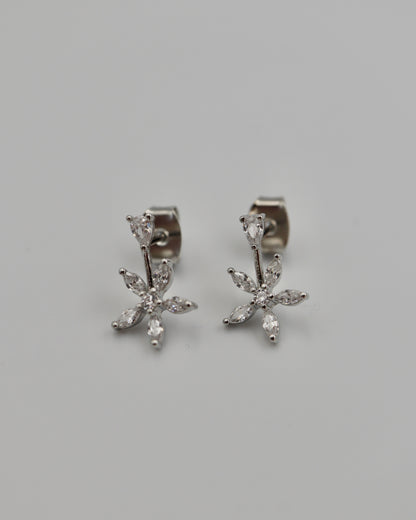 zir fleur pierce & earring