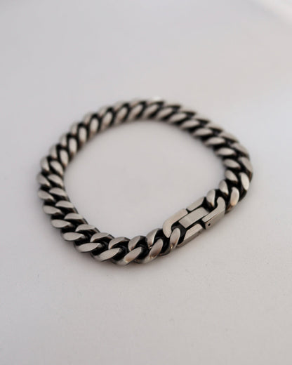 knitting thick stainless bracelet（stainless steel）