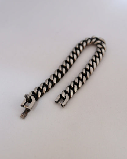 knitting thick stainless bracelet（stainless steel）