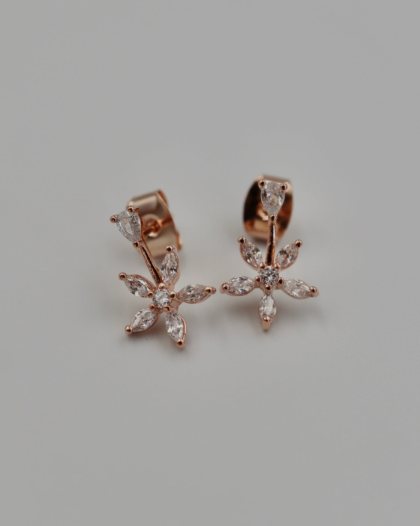 zir fleur pierce & earring