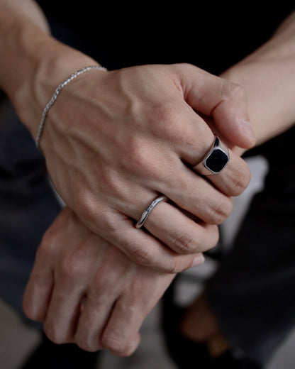 loose curved stainless ring（stainless steel）