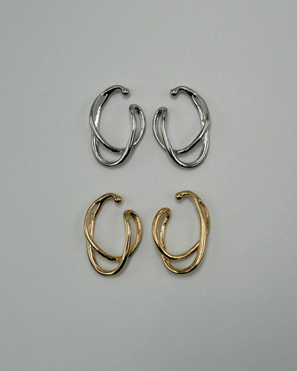 w line stylish set ear cuff