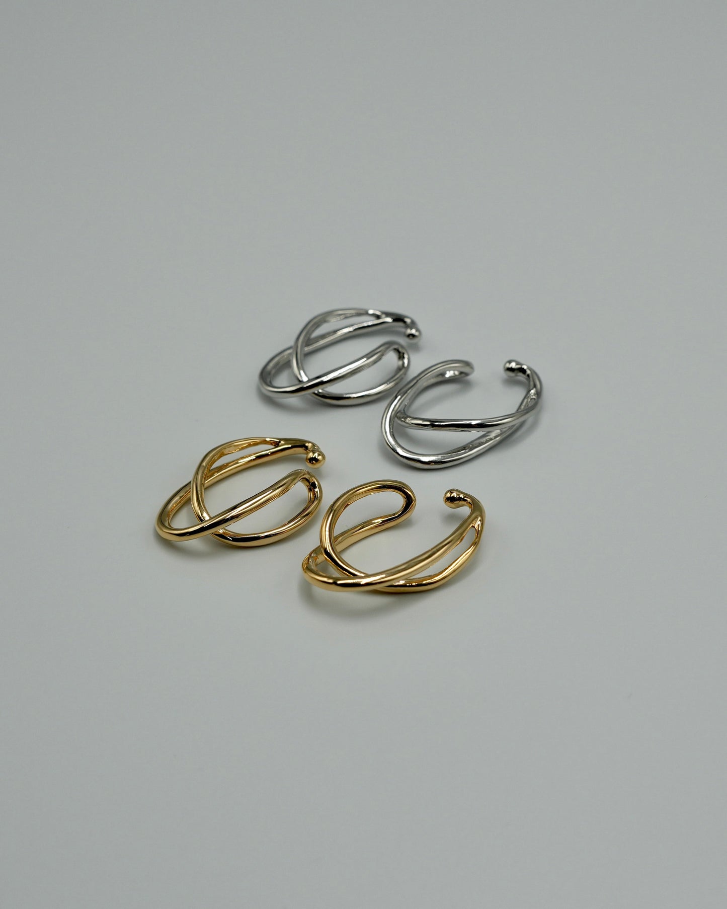 w line stylish set ear cuff