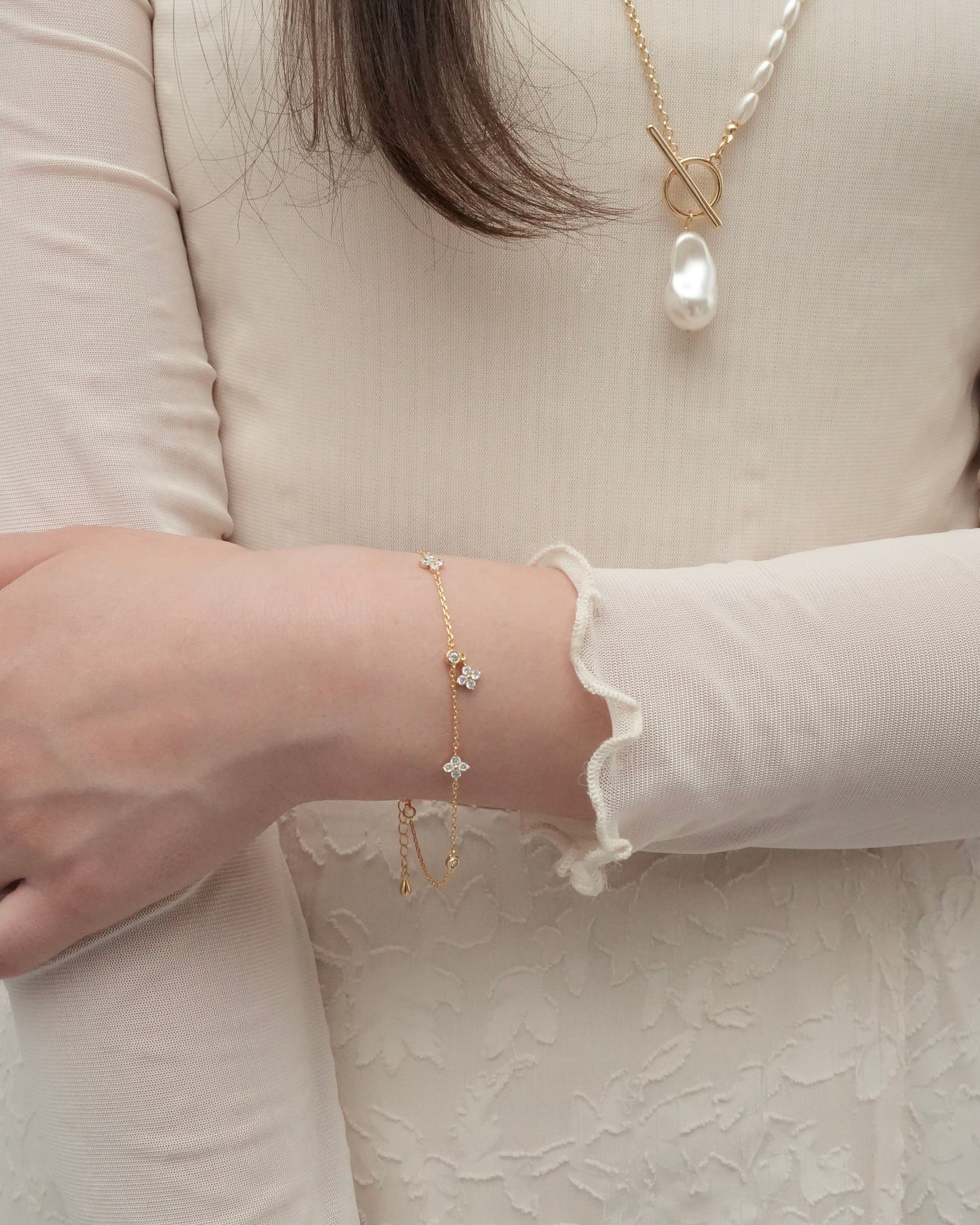 zir clover bracelet