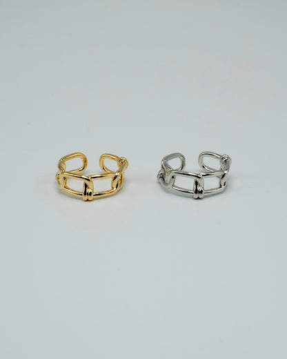 twist chain nuit ring