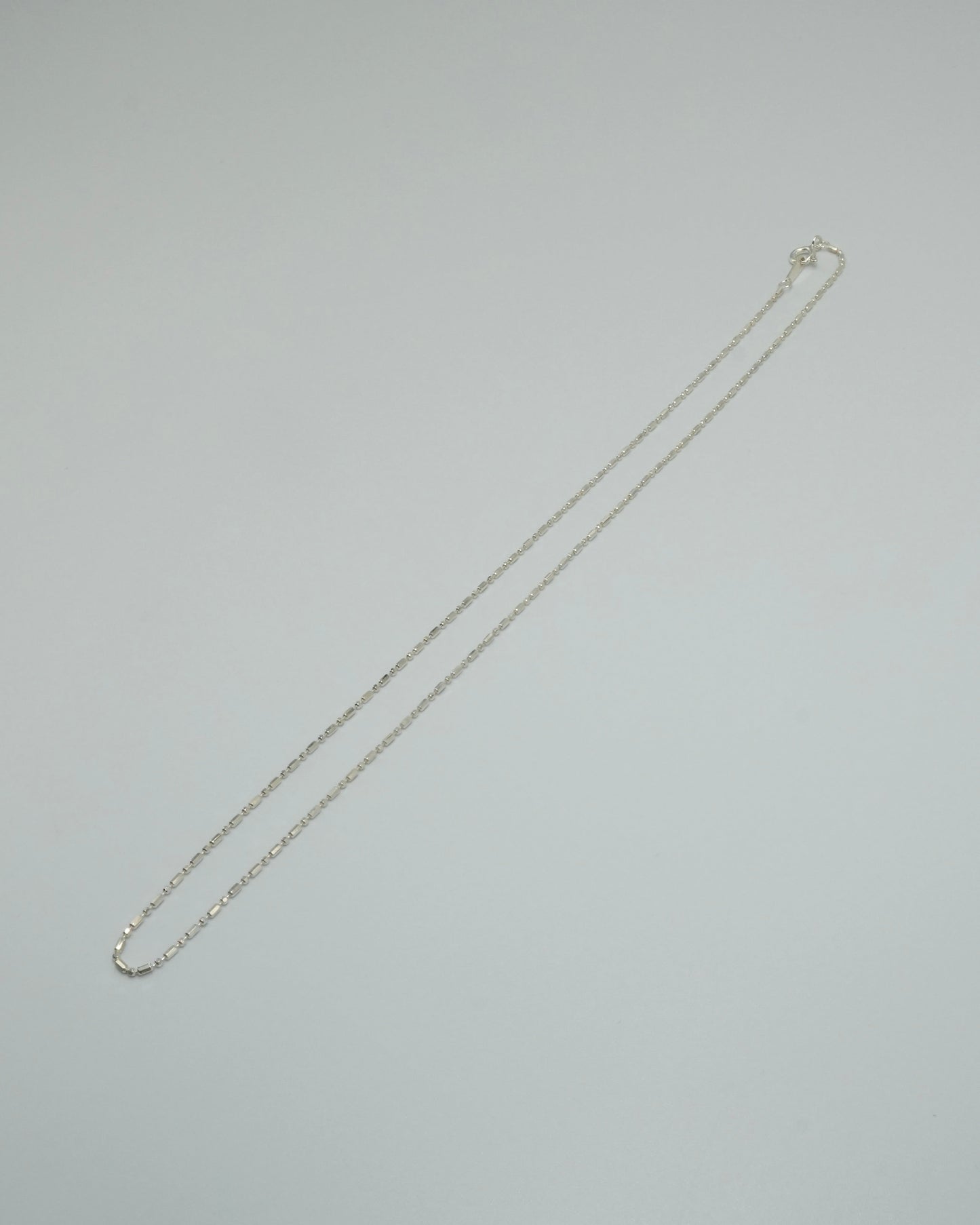 crystal chain necklace (silver925)