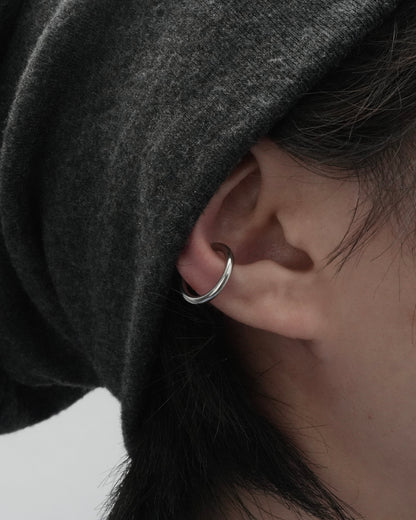 minimal hoop stainless earring (stainless steel)