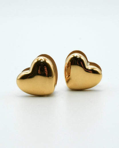 heart clip stainless pierce (stainless steel)