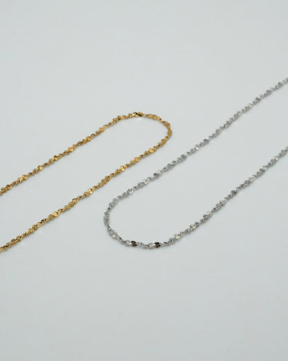 holy glow stainless necklace