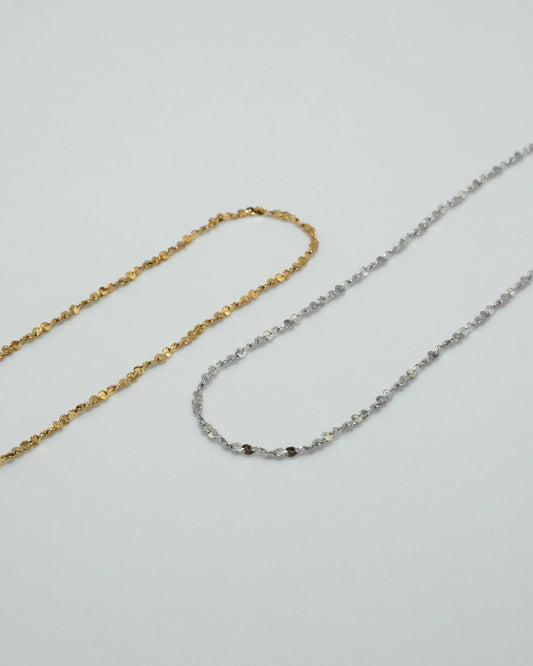 holy glow stainless necklace