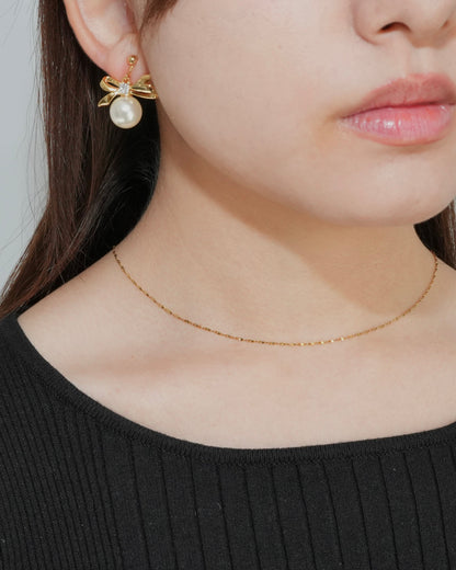 holy glow stainless necklace