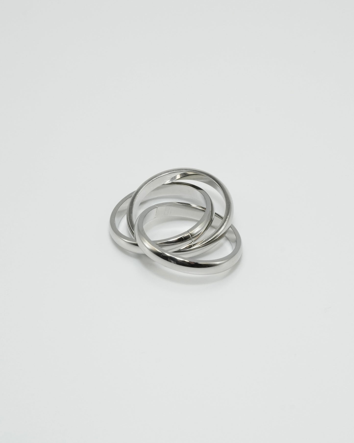 triple union stainless ring