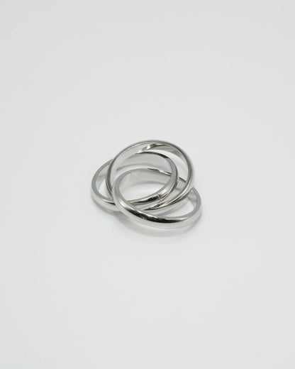 triple union stainless ring