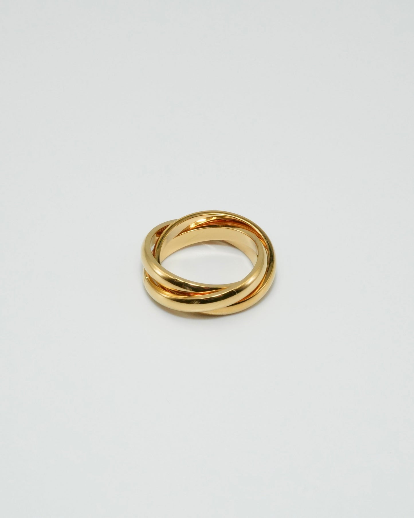 triple union stainless ring