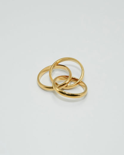 triple union stainless ring