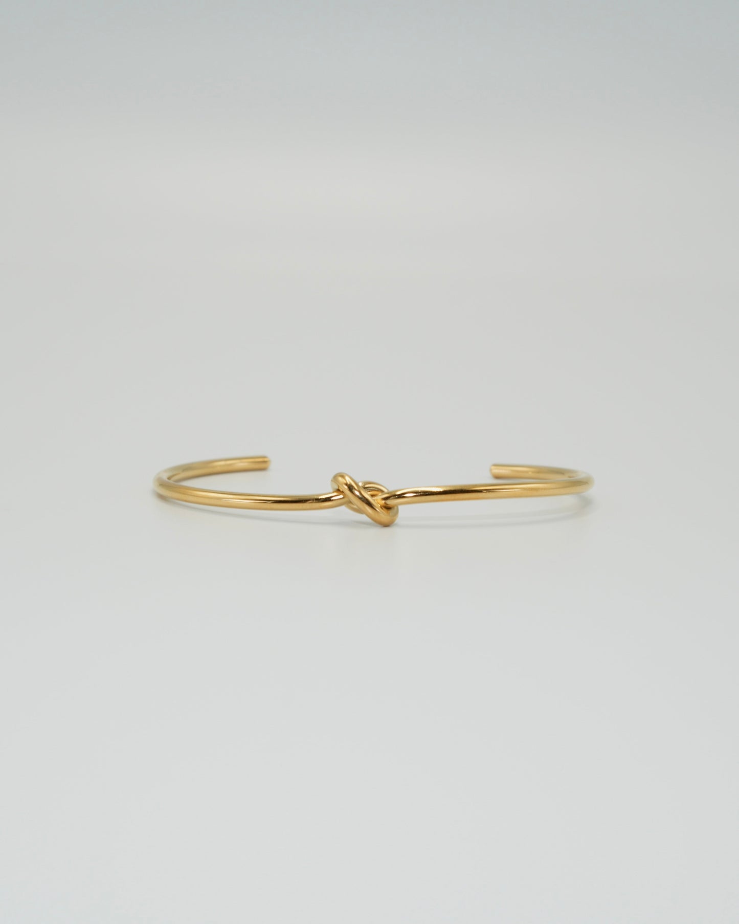 knot stainless bangle (stainless steel)