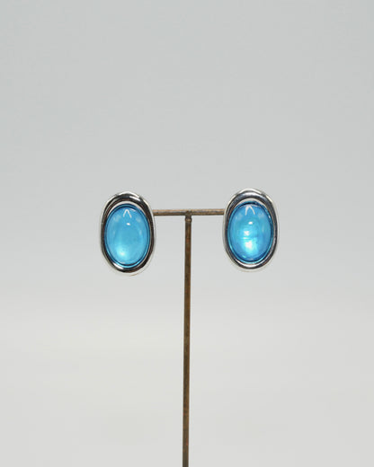 pure glow clear earring