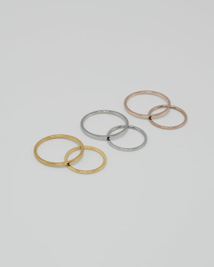 essential slim stainless ring (stainless steel)