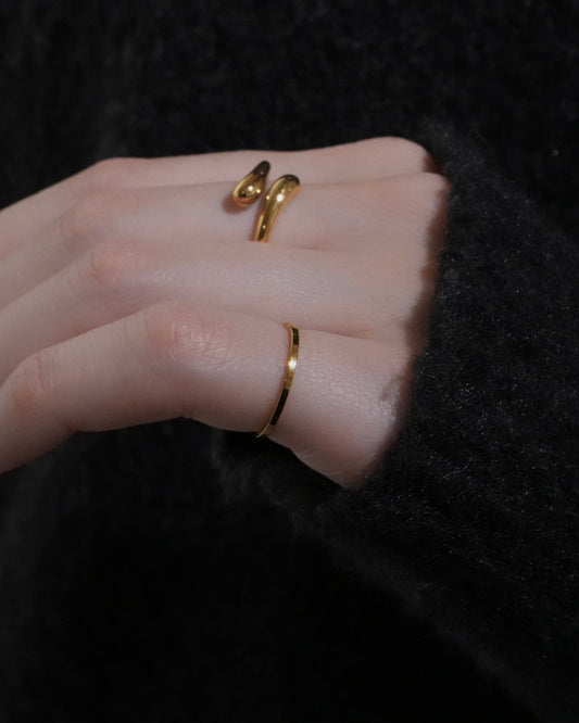 essential slim stainless ring (stainless steel)