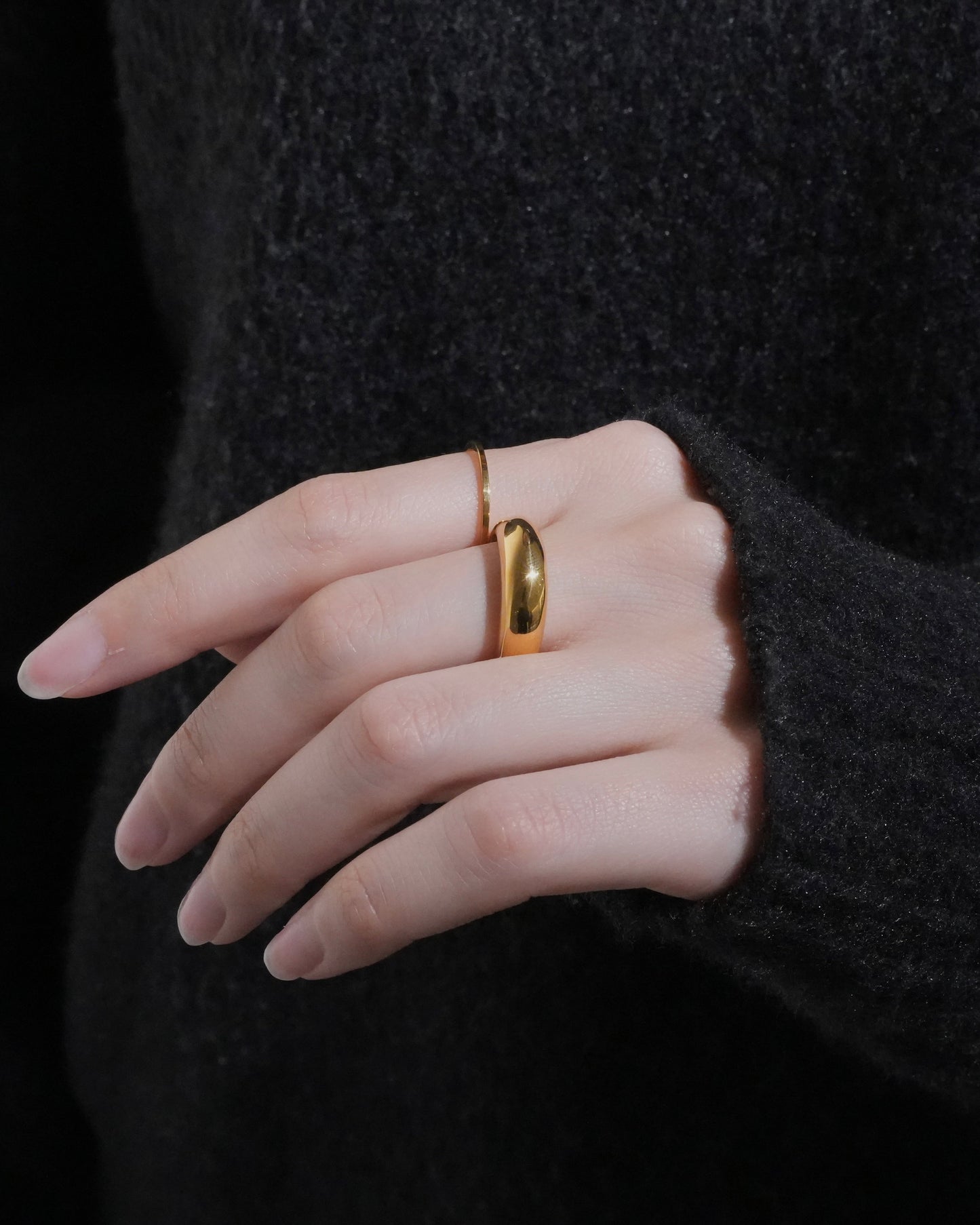 smooth volume stainless ring (stainless steel)