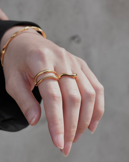 soft curve stainless ring (stainless steel)