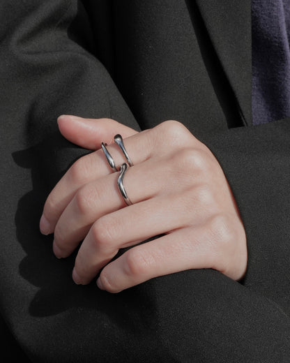 soft curve stainless ring (stainless steel)