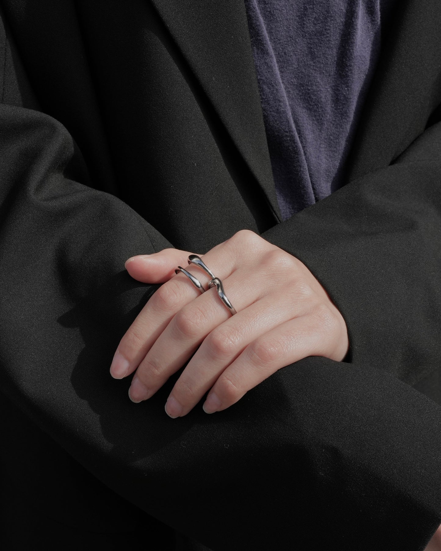 soft curve stainless ring (stainless steel)