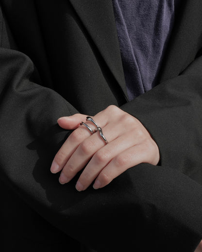 soft curve stainless ring (stainless steel)