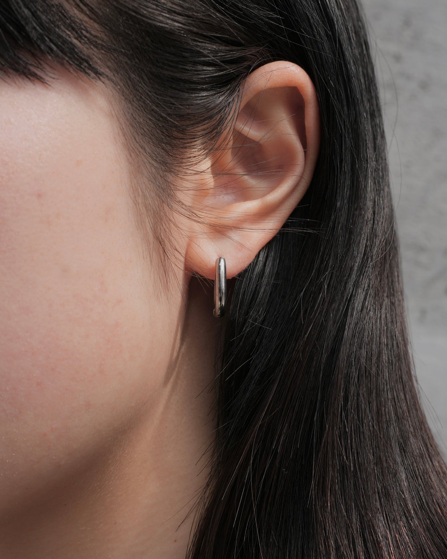 bold oval stainless pierce (stainless steel)
