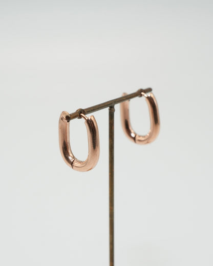 bold oval stainless pierce (stainless steel)