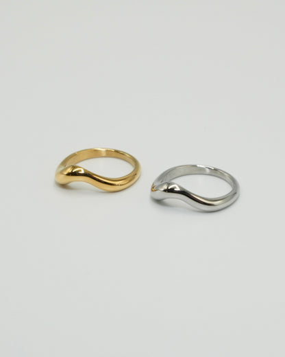 soft curve stainless ring (stainless steel)