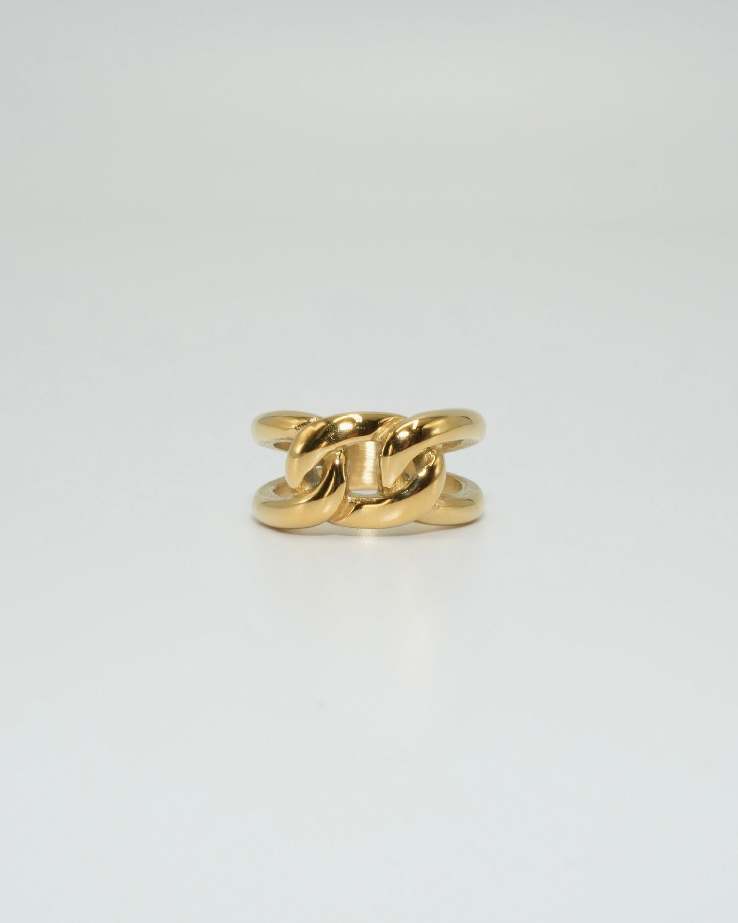 knot link stainless ring (stainless steel)