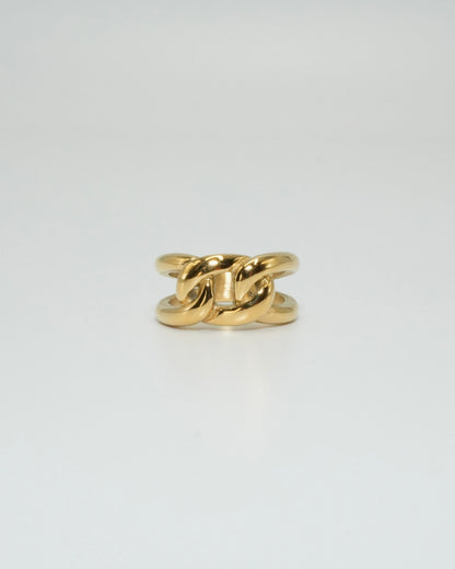 knot link stainless ring (stainless steel)