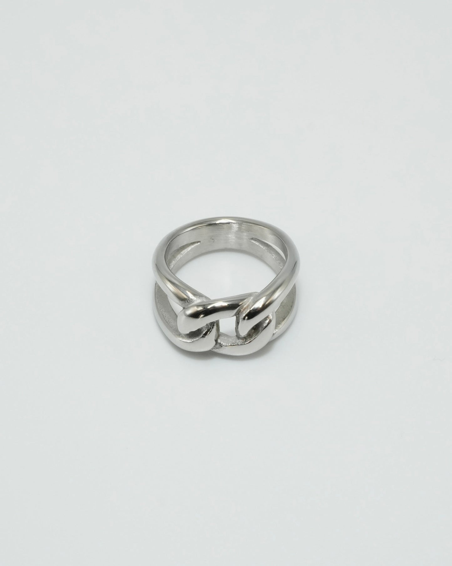 knot link stainless ring (stainless steel)
