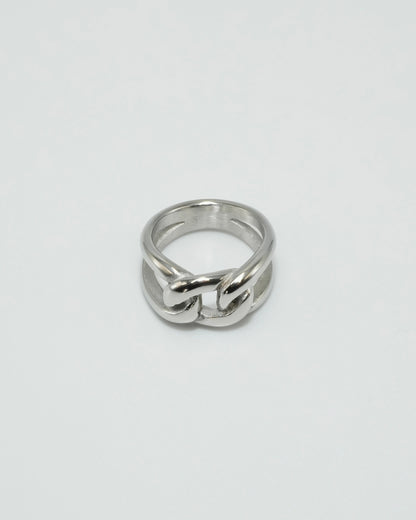 knot link stainless ring (stainless steel)