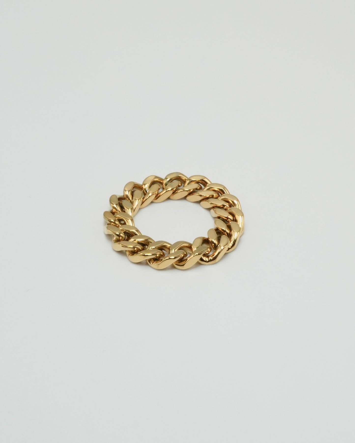 curb chain stainless ring (stainless steel)