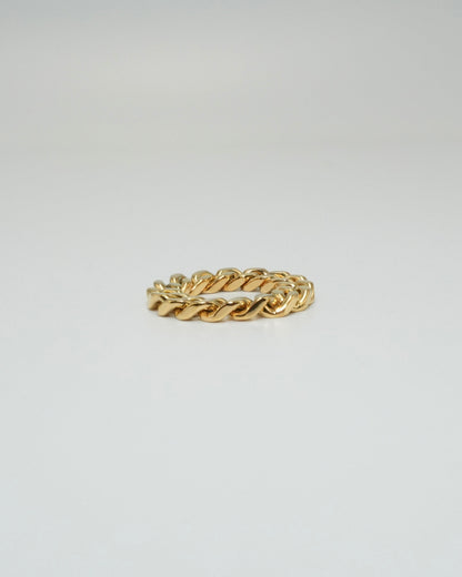 curb chain stainless ring (stainless steel)