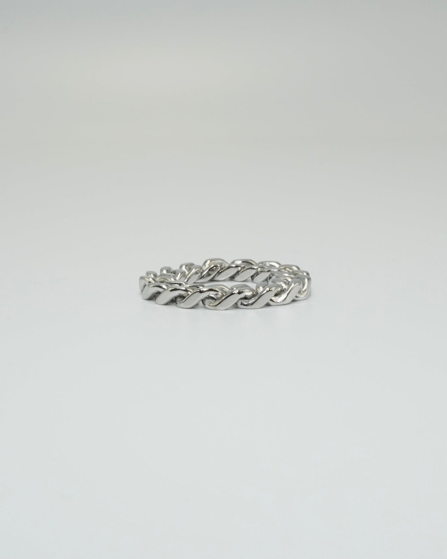 curb chain stainless ring (stainless steel)