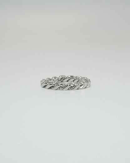 curb chain stainless ring (stainless steel)